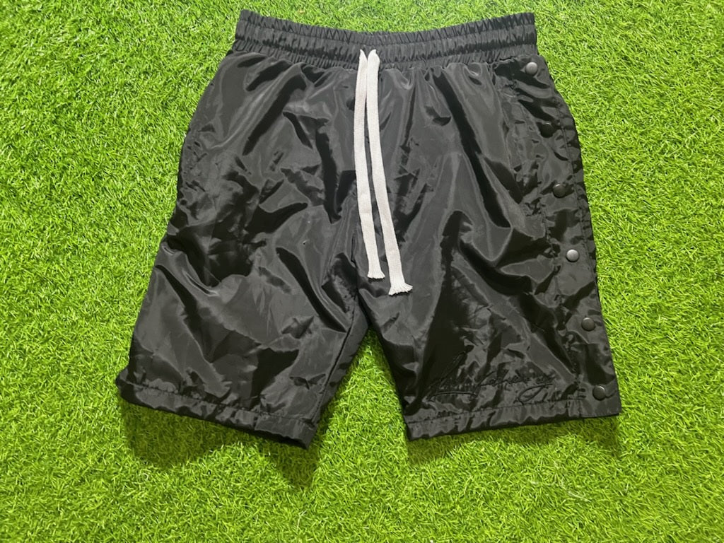 Black Nylon Shorts